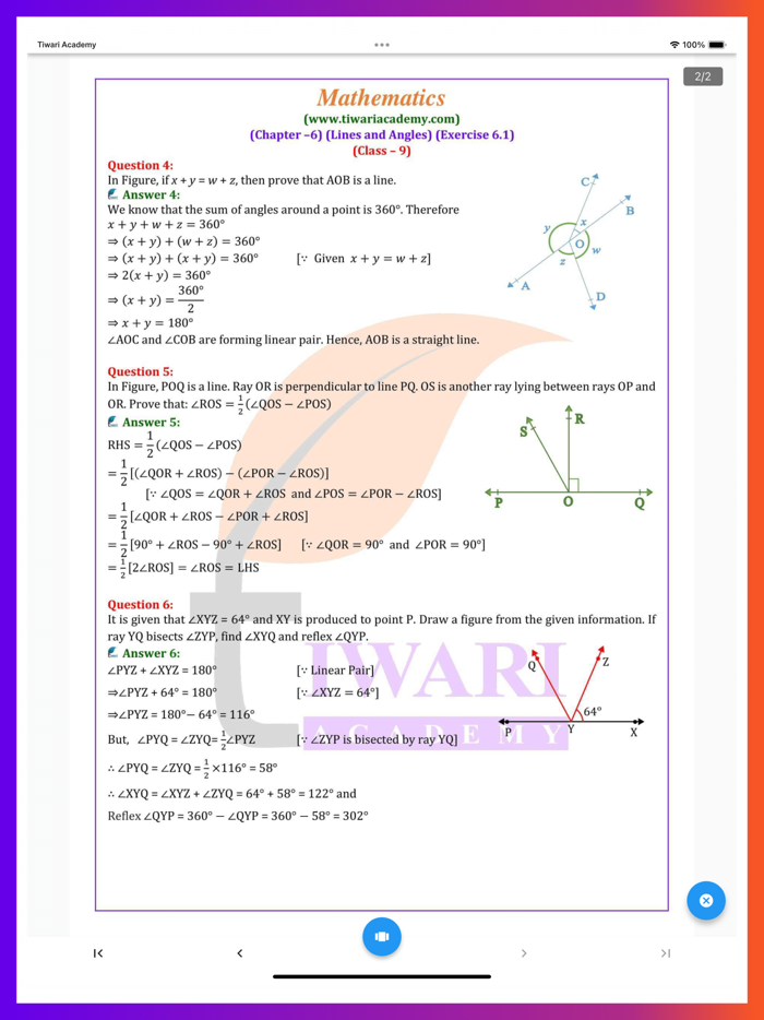 Class 9 Maths Solutions