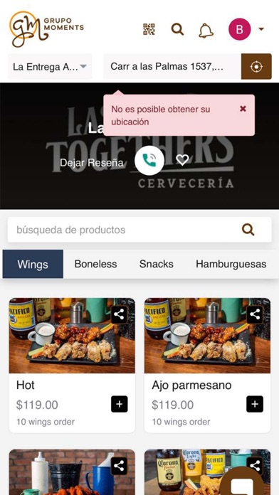 Grupo Moments Screenshot