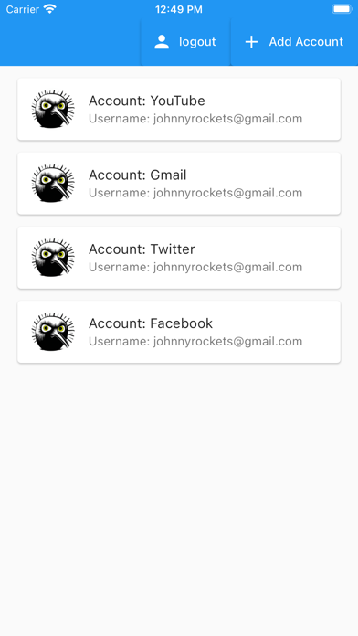 Password Secure Kiwi Screenshot