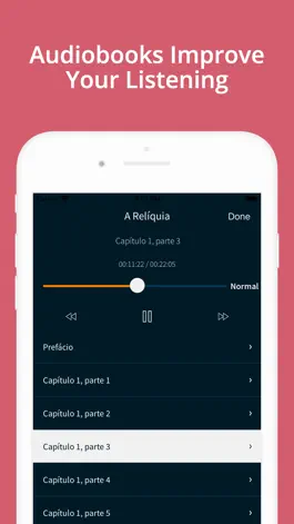 Game screenshot Portuguese Reading Audio Books hack