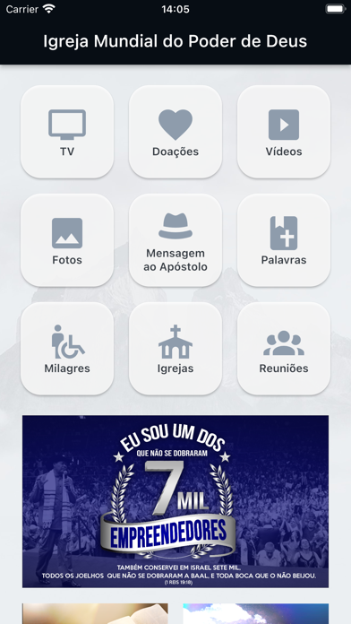 Igreja Mundial (Oficial) Screenshot