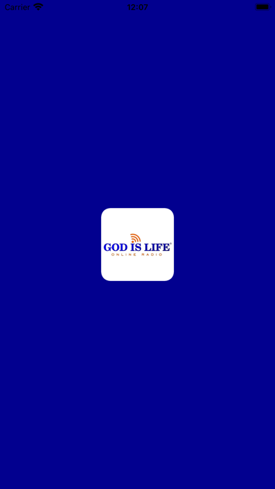 Radio God Is Life iPhone screenshot 1 - Music app