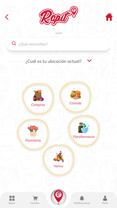 Rapit Delivery Screenshot
