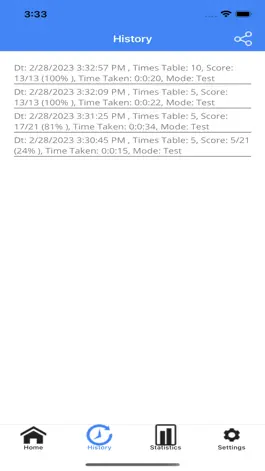 Game screenshot Multiplication Tables. mod apk