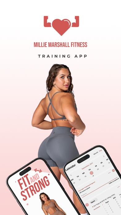 Millie Marshall Fitness App Screenshot