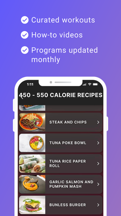 Hannah Saad Fitness Screenshot