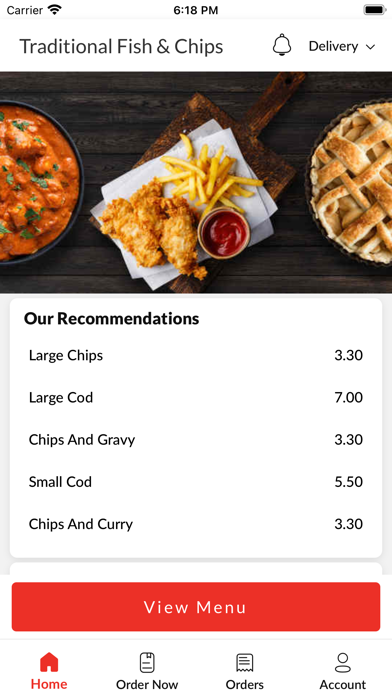 Traditional Fish  Chips Screenshot