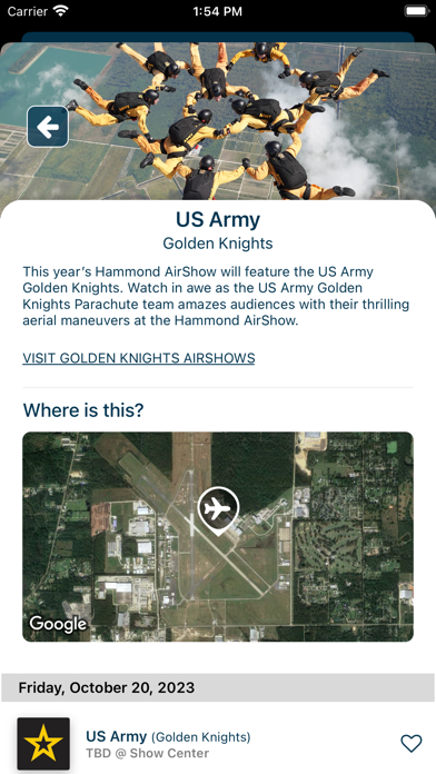 Hammond Airshow Screenshot
