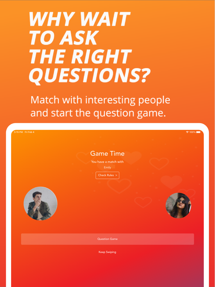 Question Dating App