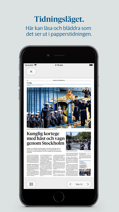 Bohusläningen e-tidning Screenshot