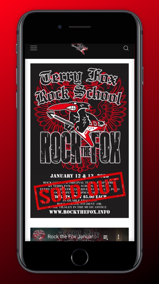 #2. Rock The Fox (iOS) Bởi: Dan Tilsley