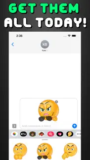 bad emoji for imessage iphone screenshot 1