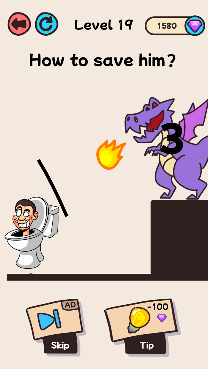 Skibidi Toilet Save Puzzle