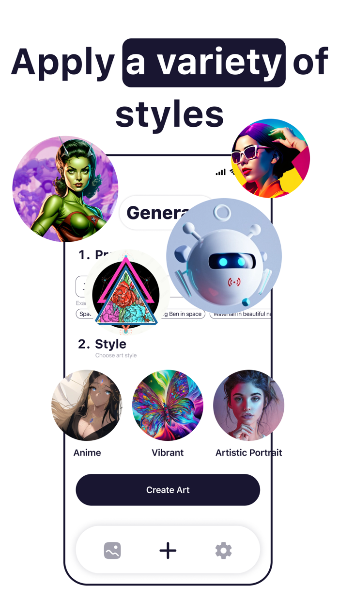 ArtBlend - AI Generate