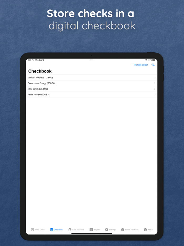 Check Writer Print Checks