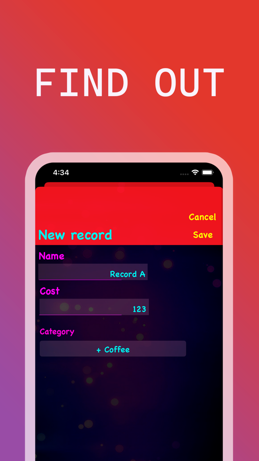 Dinheiro And Expense Counter - 1.0 - (iOS)