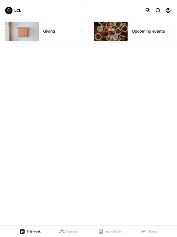 Liberty Church MA iPad screenshot 1 - Education app