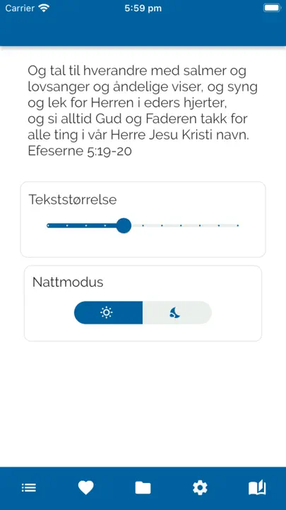 Åndelige Sanger Og Salmer iPhone-skjermbilde 5