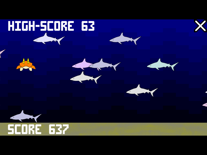 Crab-Man Shark-Attack