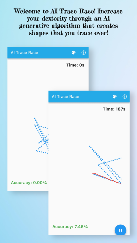 #1. AI Trace Race (iOS) 由: Colr Club