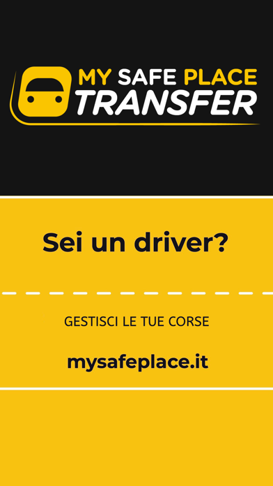 Screenshot #1 pour My Safe Place - Driver