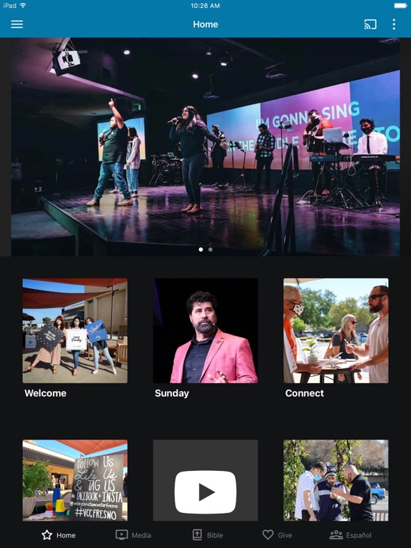 Valley Christian Center iPad screenshot 1 - Education app