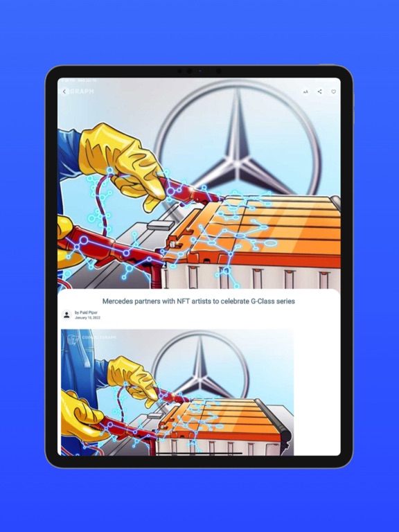Paid Piper Crypto iPad screenshot 1 - Magazines & Newspapers app