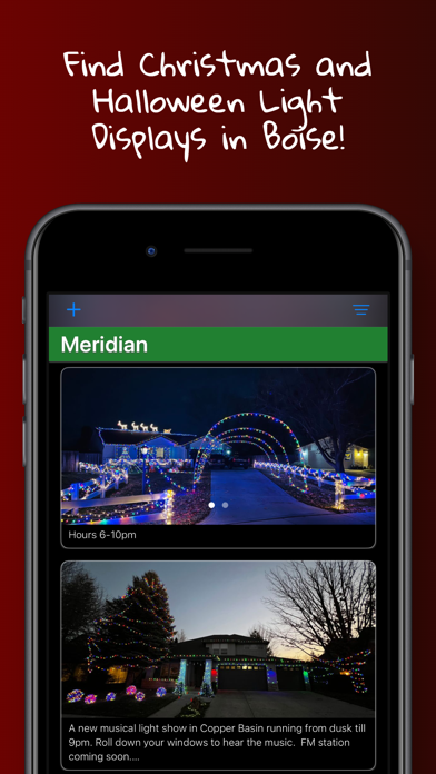 Boise Christmas Lights Screenshot