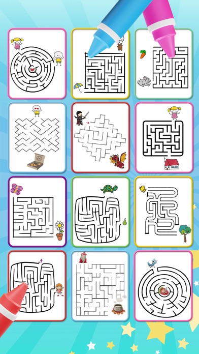 Mazes games - Funny Labyrinths Screenshot
