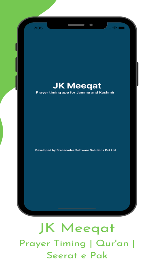 #1. JK Meeqat - Prayer timing App (iOS) 由: Bracecodes Software Solutions Private Limited