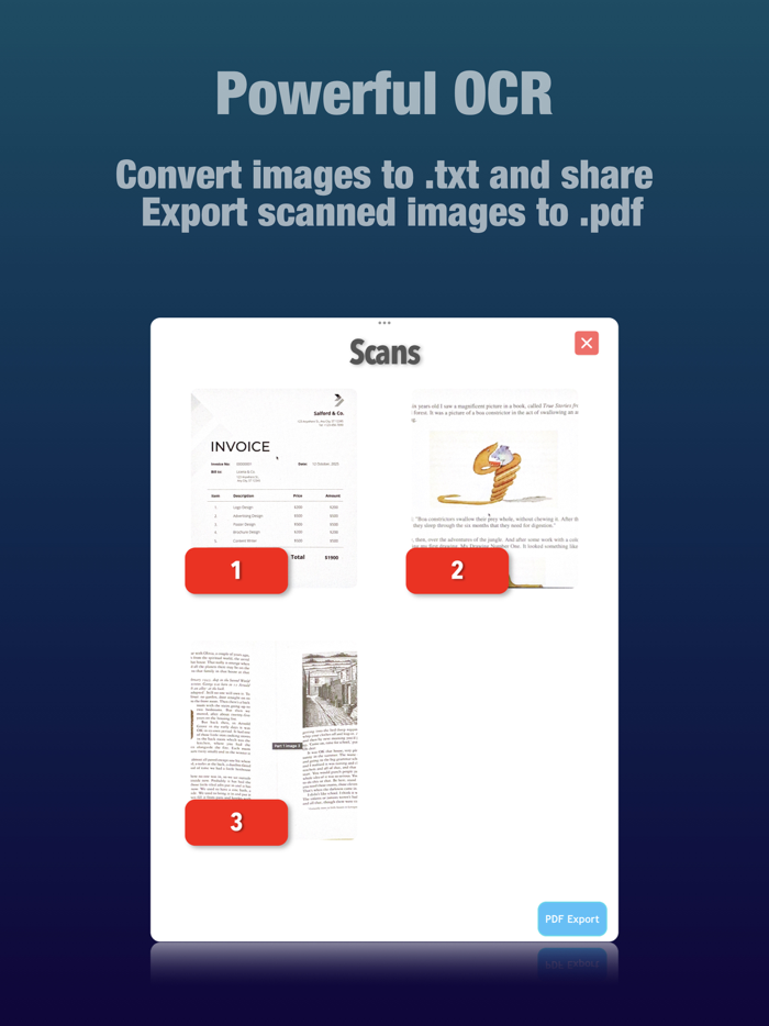 PDF Scanner OCR Light
