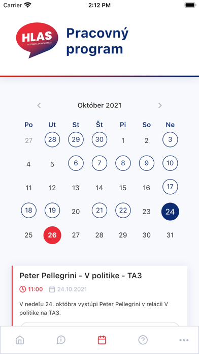HLAS – sociálna demokracia Screenshot