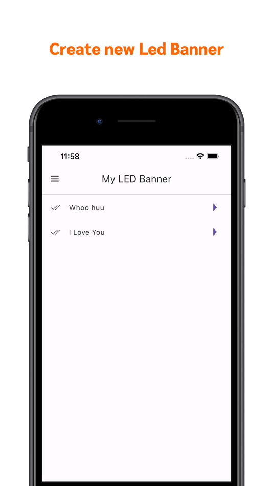LED Banner: Scroller Signboard - 1.1.4 - (iOS)
