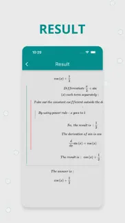 derivative calculator iphone screenshot 2