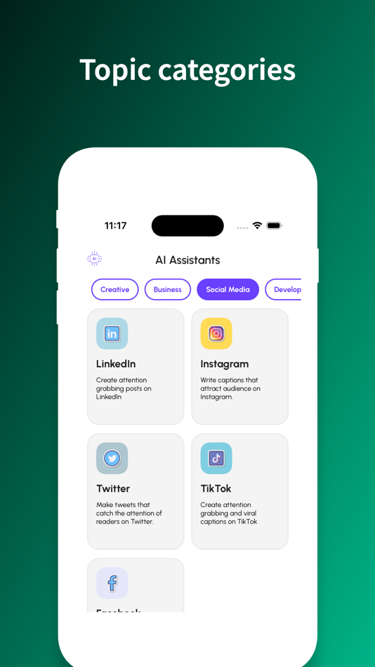 #2. ChatBot-AI (iOS) 由: GForces sp. z o.o.