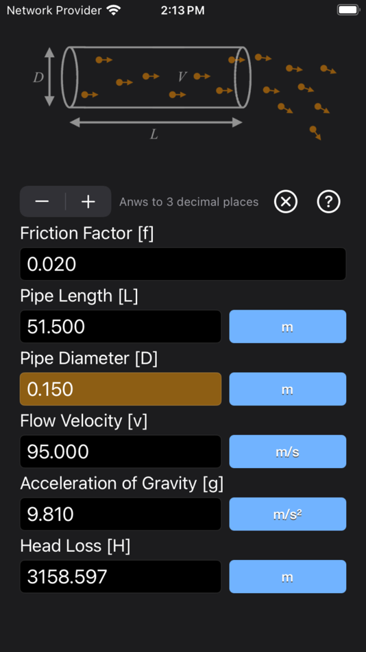 #6. Darcy Weisbach Equations Calc (iOS) 由: Nitrio
