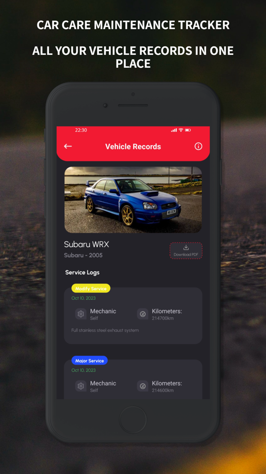 #1. Loggy: Car Maintenance Tracker (iOS) Podle: LOGGY INTERNATIONAL PTY LTD