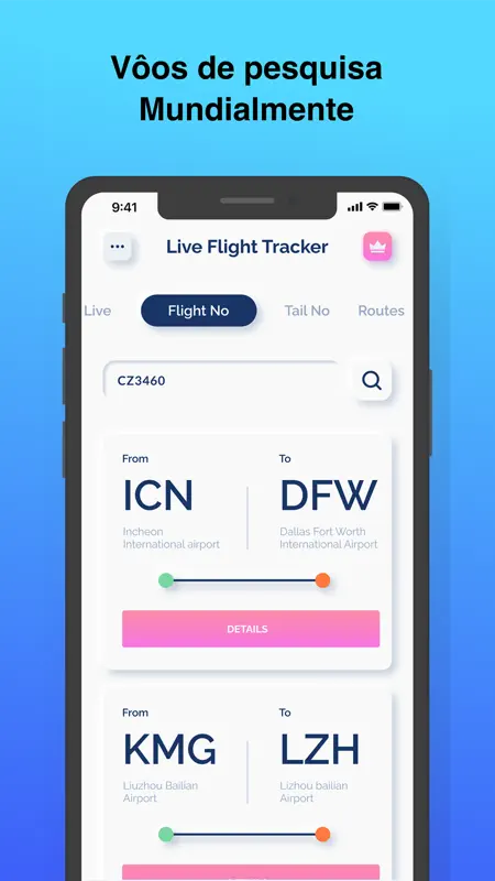 Live Flights Tracker screenshot 4 of 6