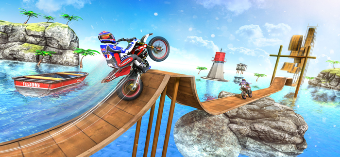 Bike Stunt Racing Games 3D