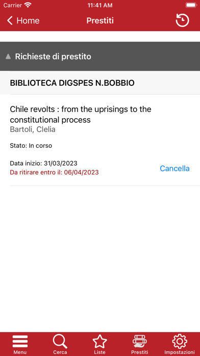 biblioUPO Screenshot