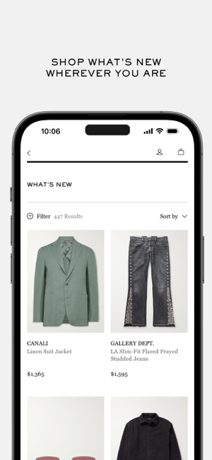 ‎MR PORTER: Shop men’s fashion Capture d'écran