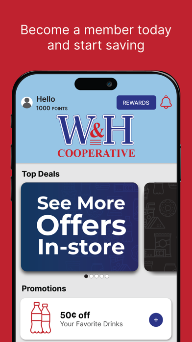 W&H Cooperative Screenshot