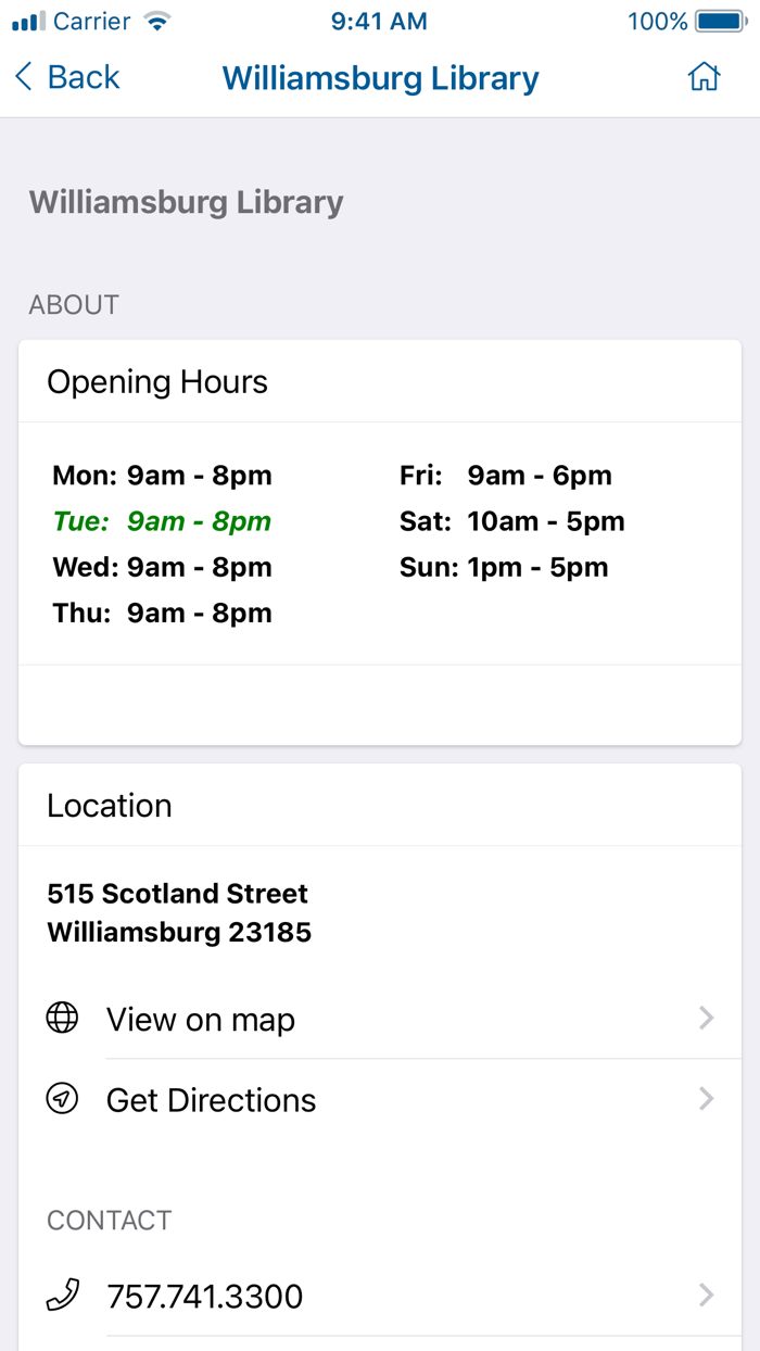 Williamsburg Regional Library