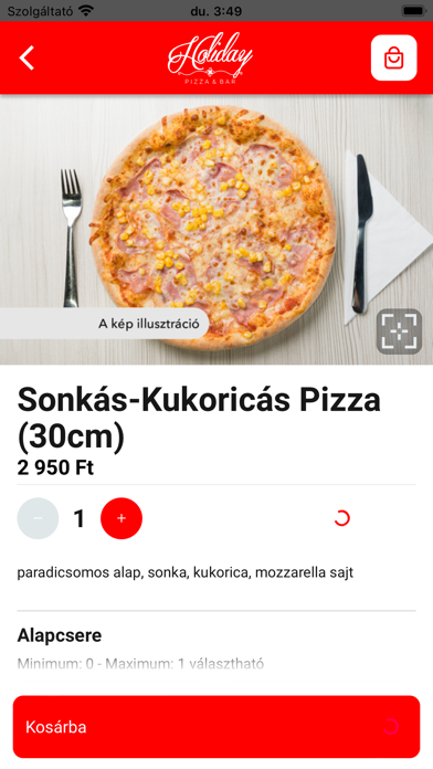 Holiday Pizza & Bar Screenshot