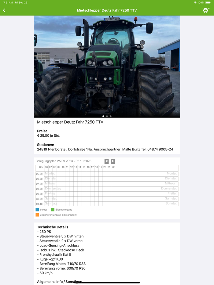 Mietmaschinen MR-MIHO