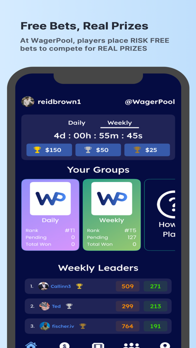 WagerPool Screenshot