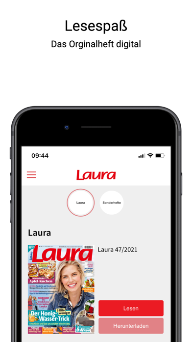 Laura ePaper Screenshot