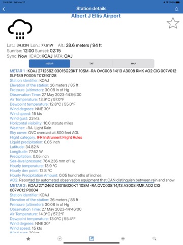 NOAA Aviation PRO Live Weatherのおすすめ画像1