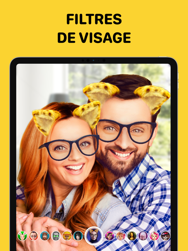 ‎Funveo: Funny Face Swap Filter Capture d'écran