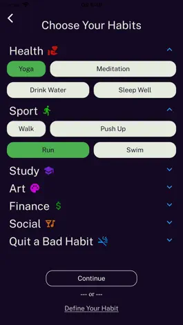 Game screenshot KiWi Habit App apk